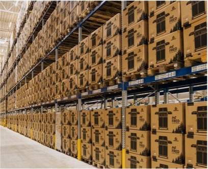 WMS im Einsatz im WM GROUP Lager