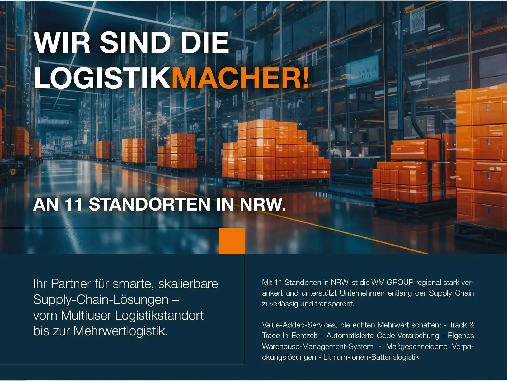 Logistikkompetenz im Fokus – WM GROUP im Porträt